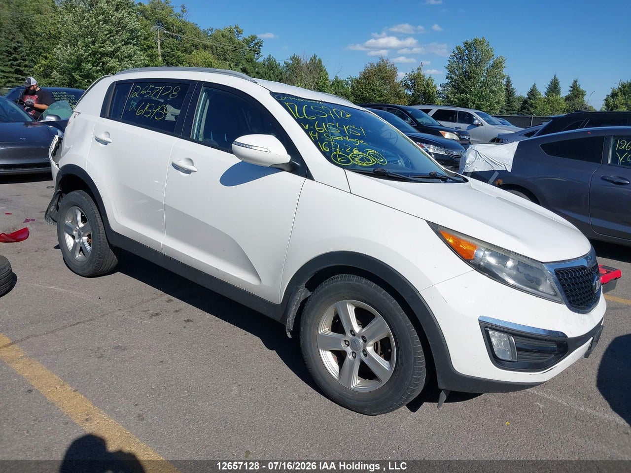 KNDPB3AC9E7615454 · 2014 KIA Sportage LX