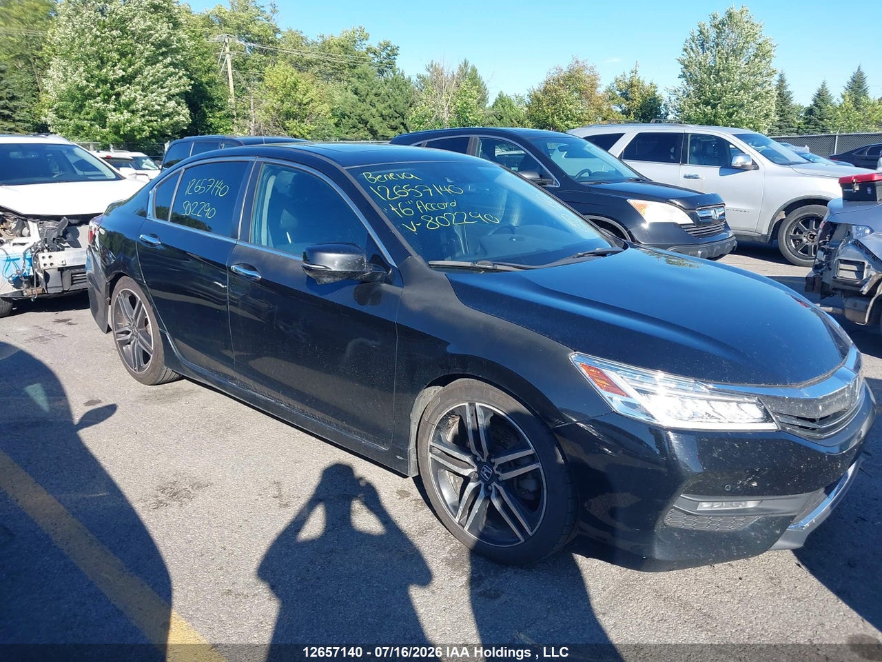 1HGCR2F06GA802290 · 2016 HONDA ACCORD TOURING