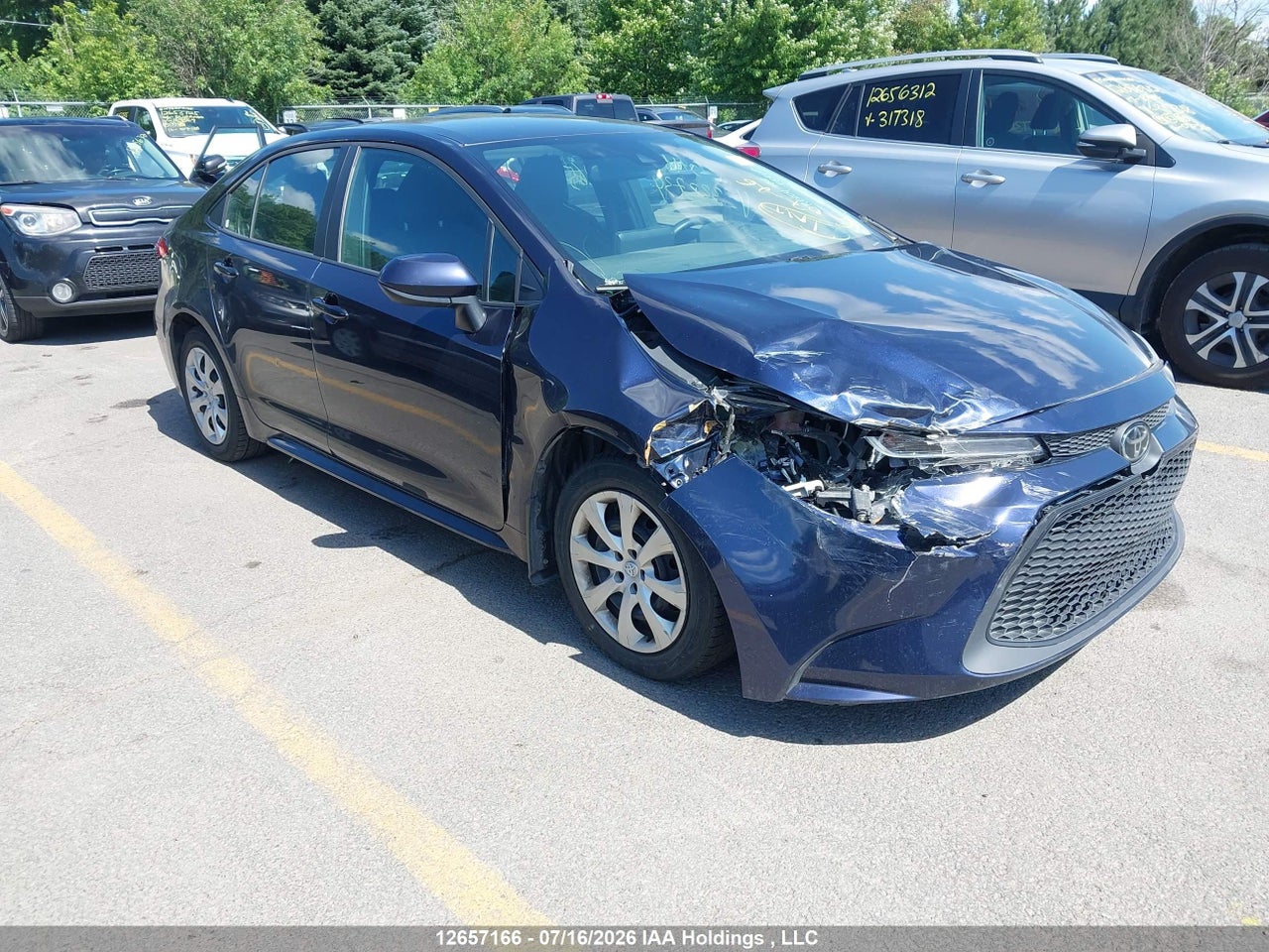 5YFBPMBEXNP338734 · 2022 TOYOTA COROLLA LE