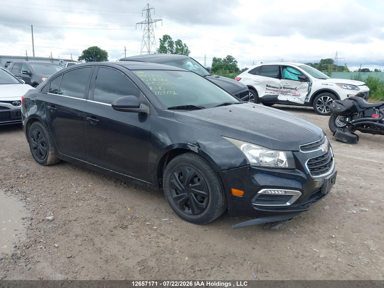 1G1PC5SB2F7153053 · 2015 CHEVROLET CRUZE 1LT