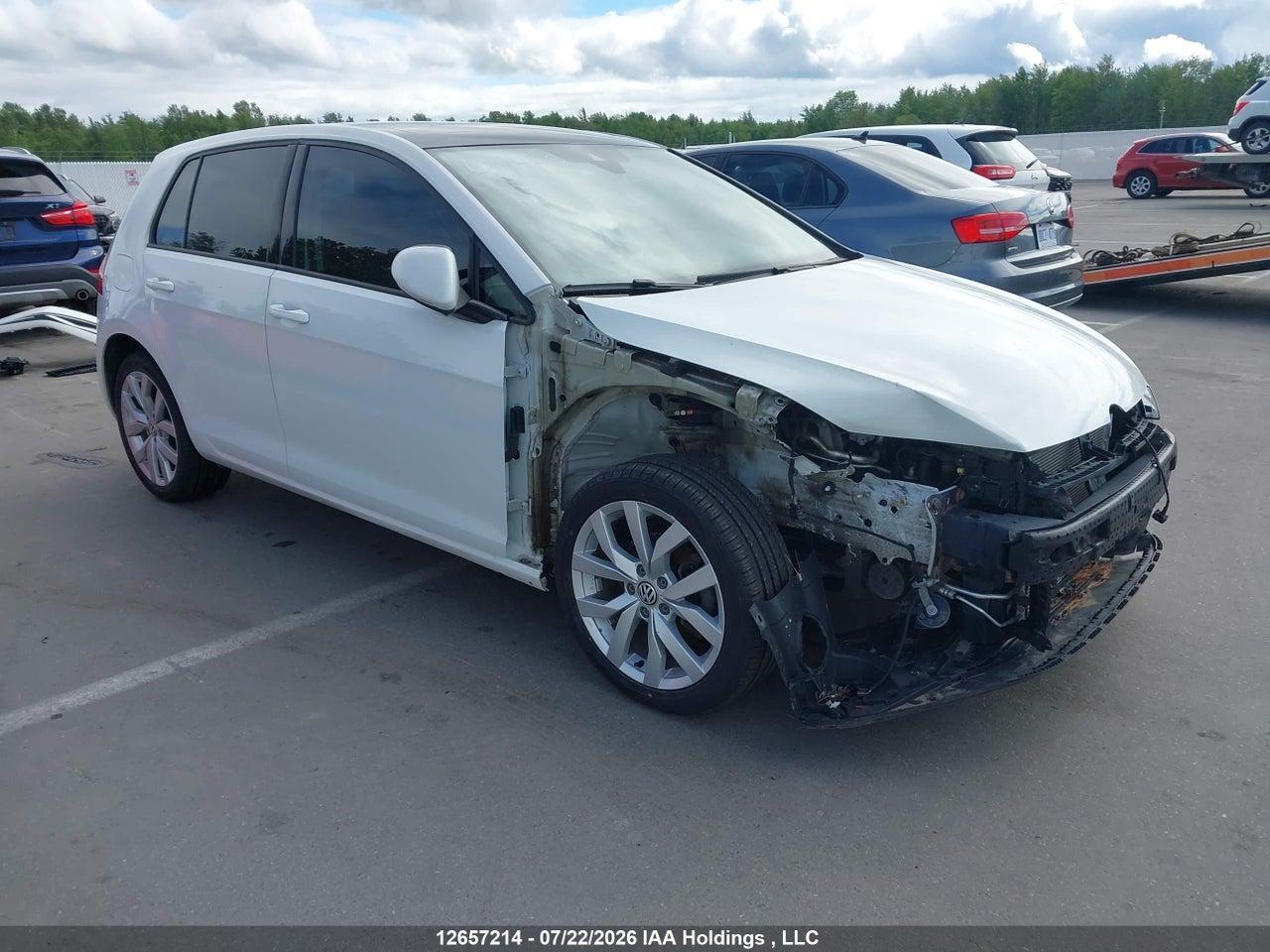 3VWG57AU9MM014523 · 2021 VOLKSWAGEN GOLF
