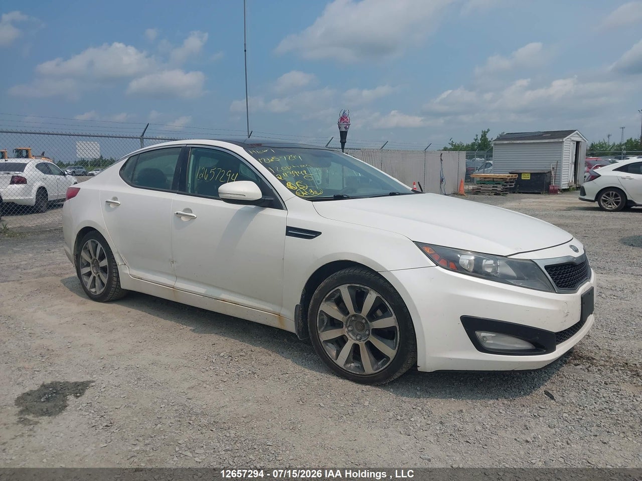 KNAGN4A75C5243942 · 2012 KIA OPTIMA EX