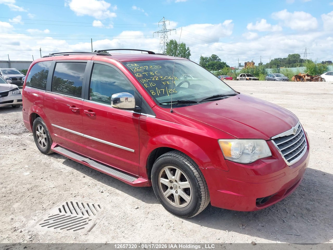2A4RR5DX3AR223068 · 2010 CHRYSLER TOWN & COUNTRY TOURING