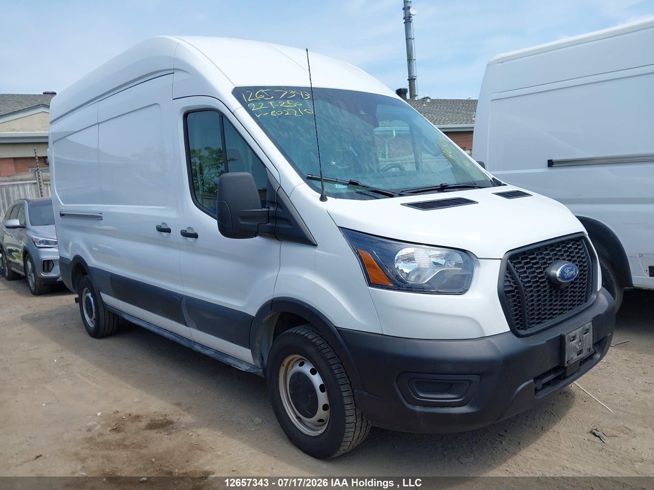 1FTBR1X88NKA80210 · 2022 FORD transit t-250