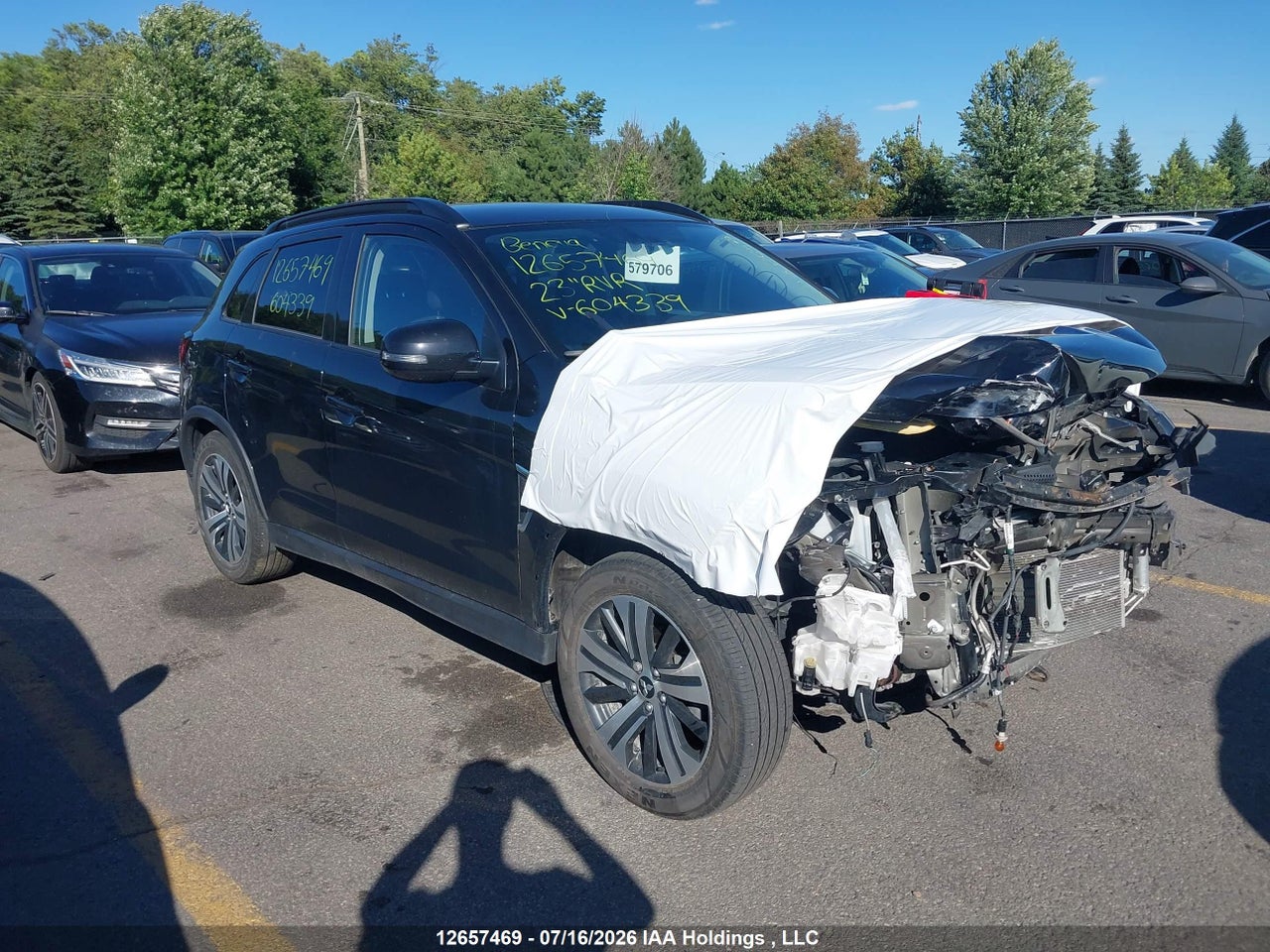 JA4AJVAW2PU604339 · 2023 MITSUBISHI RVR GT/LE/SE/SEL