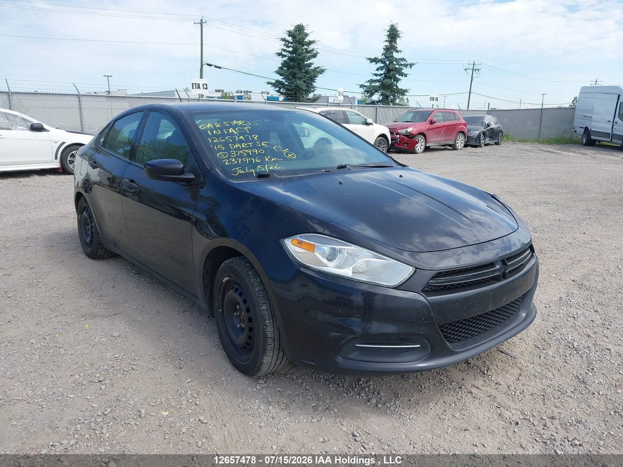 1C3CDFAA4FD375990 · 2015 DODGE DART SE