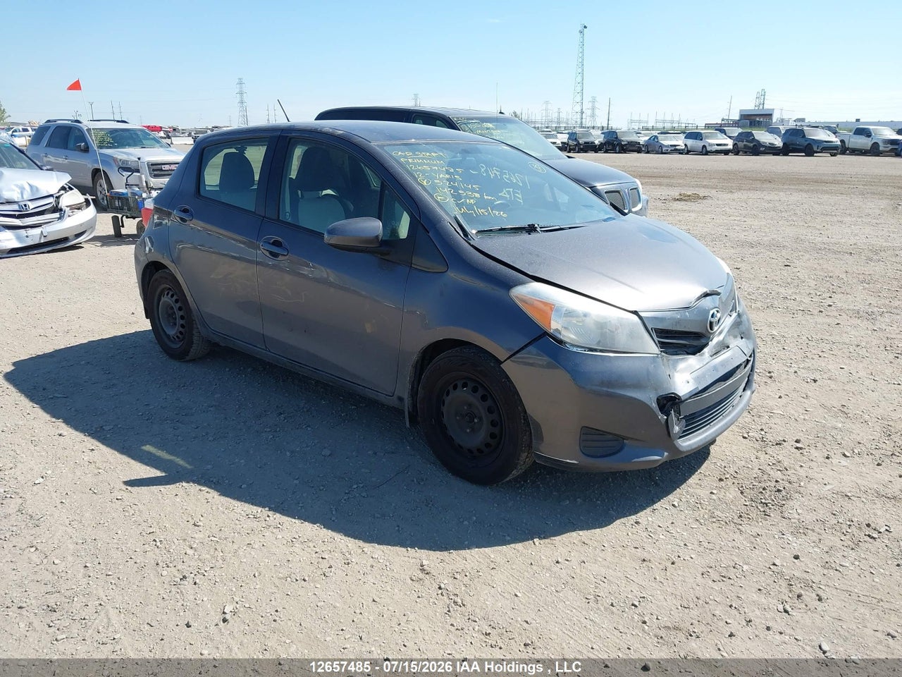 JTDKTUD32CD524145 · 2012 TOYOTA YARIS LE