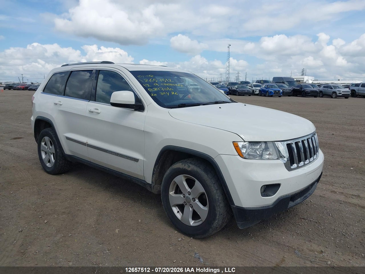 1C4RJFAG4CC217010 · 2012 JEEP GRAND CHEROKEE LAREDO