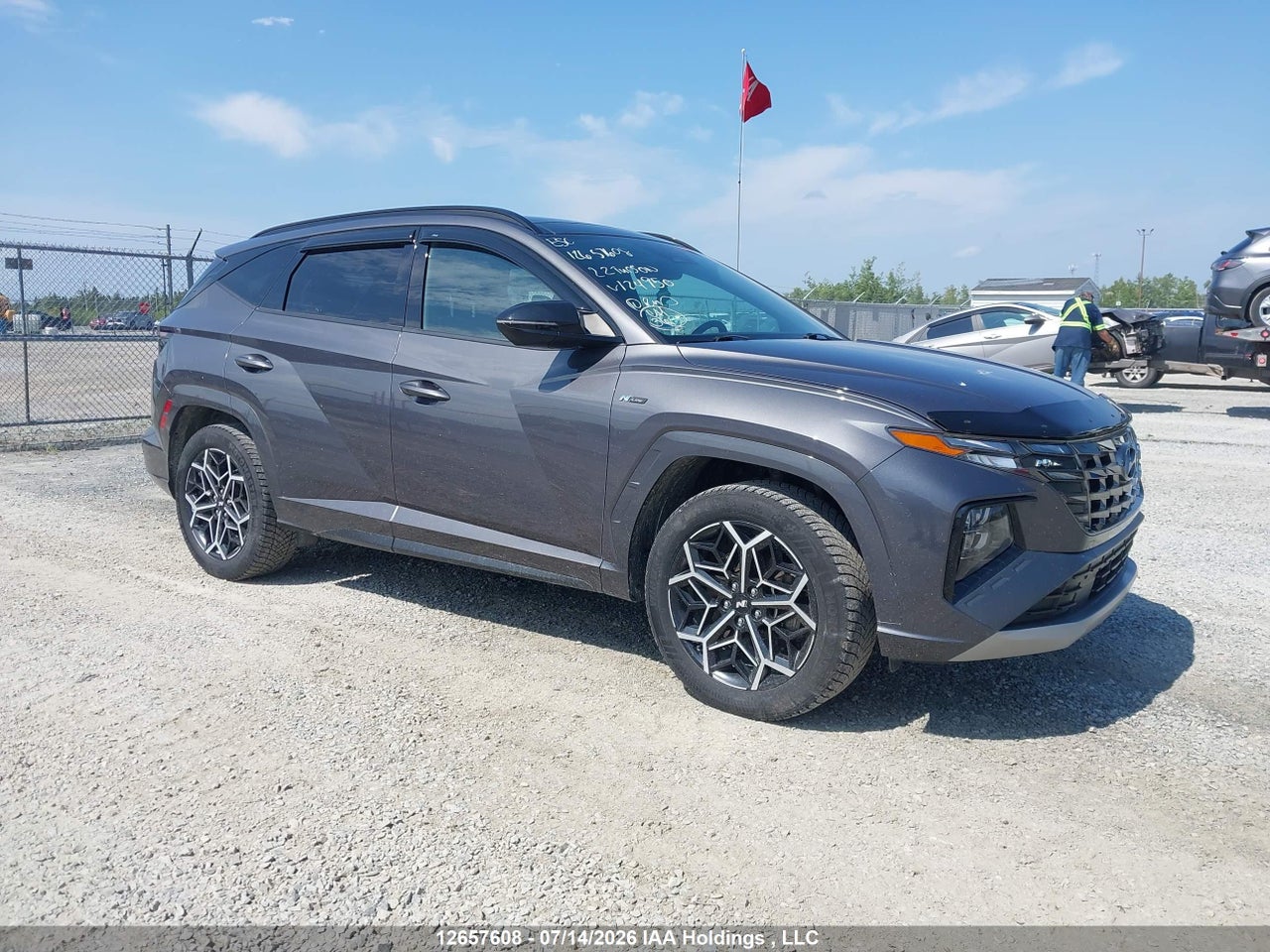 KM8JCCAE7NU124950 · 2022 HYUNDAI TUCSON SEL