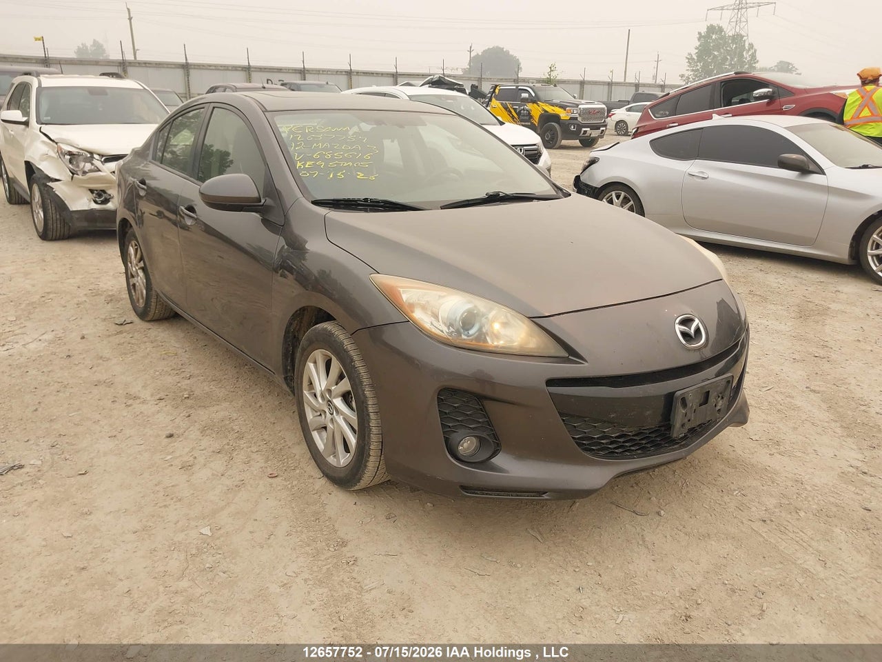 JM1BL1V76C1685616 · 2012 MAZDA MAZDA3 GS-SKY
