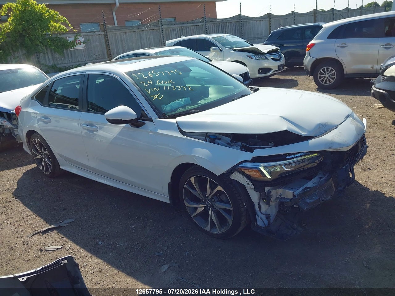 2HGFE2F33RH113332 · 2024 HONDA CIVIC EX 4DR