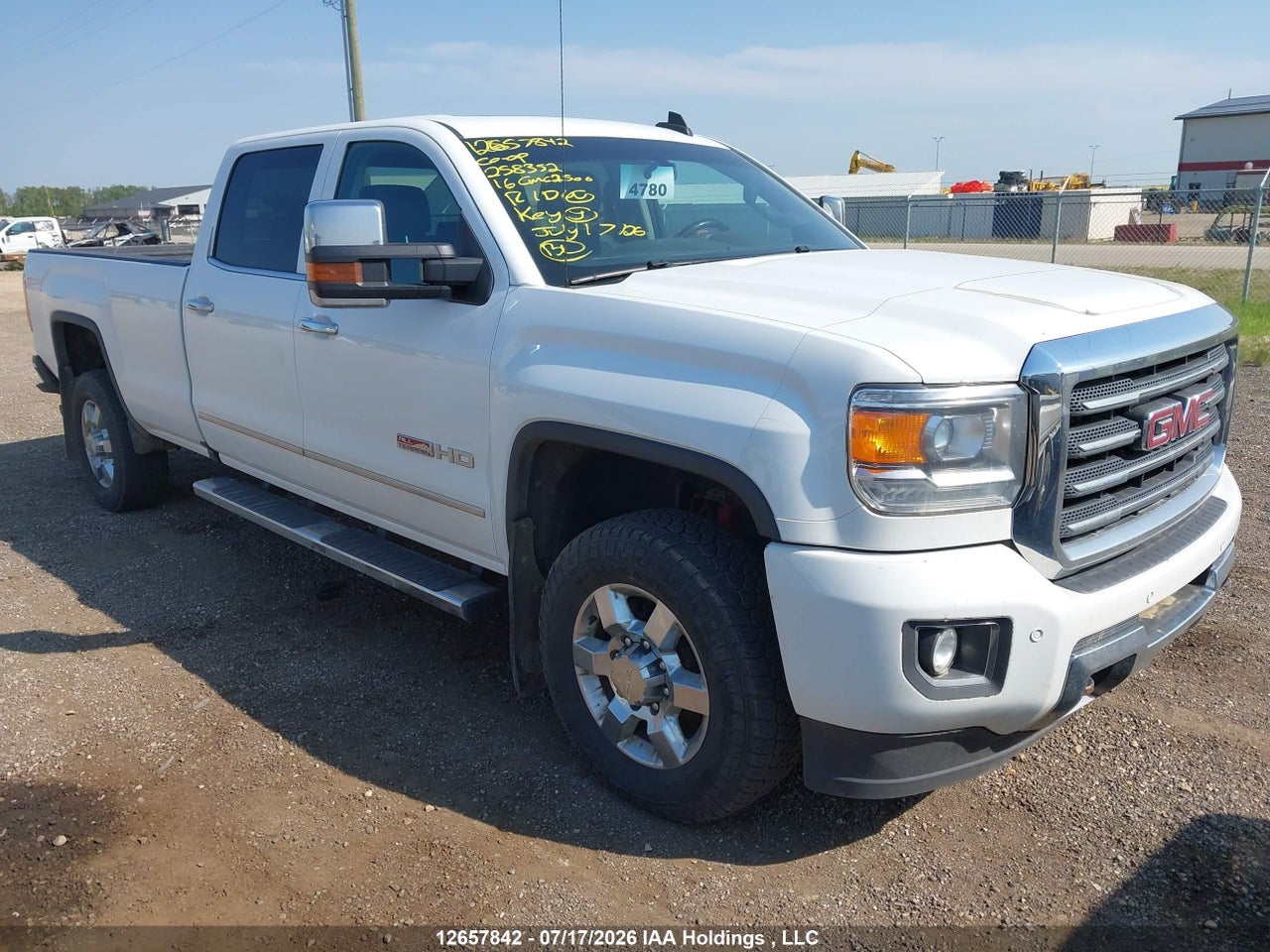 1GT12TEG7GF258352 · 2016 GMC SIERRA 2500HD SLT