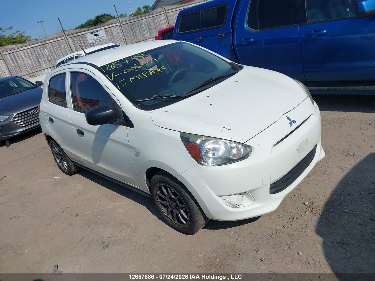 ML32A3HJ4FH005669 · 2015 MITSUBISHI MIRAGE ES