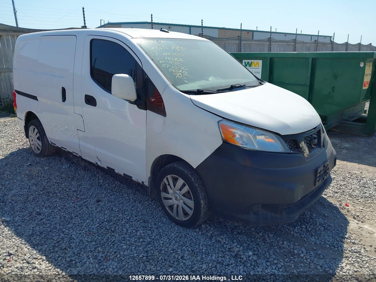 2017 NISSAN NV200 2.5S/2.5SV