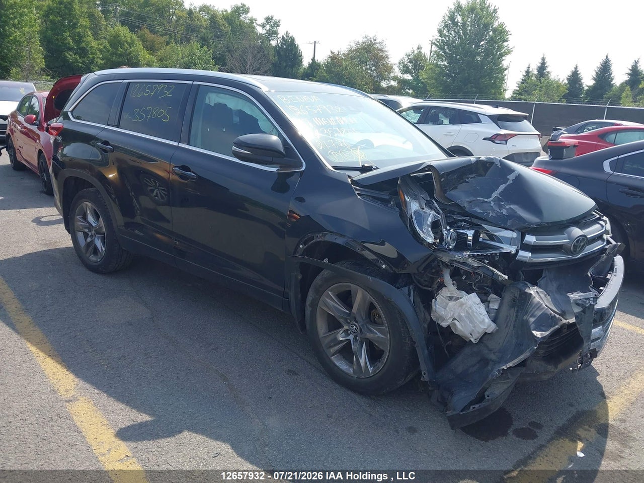 5TDDZRFH3HS357805 · 2017 TOYOTA HIGHLANDER LIMITED