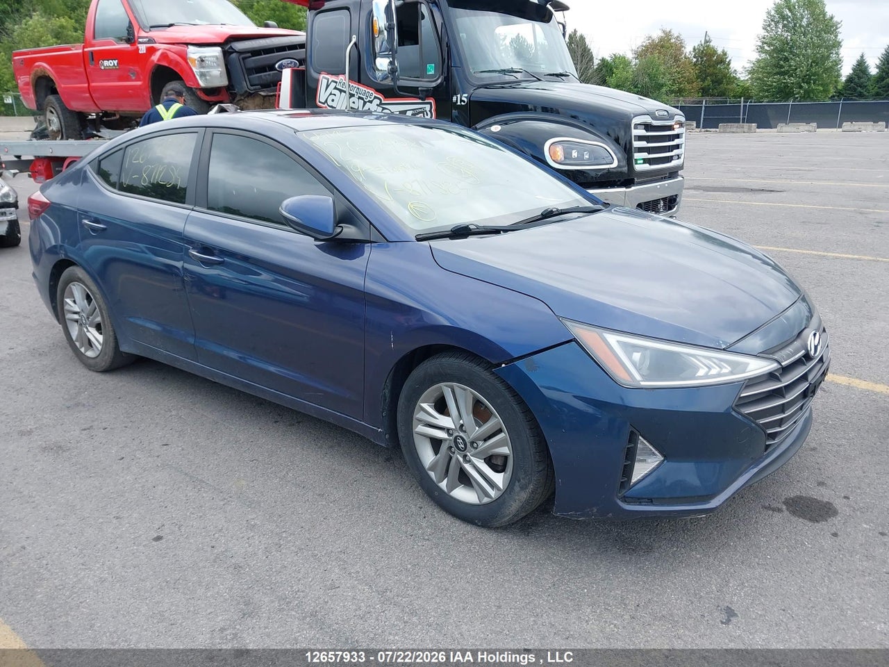 KMHD84LFXKU871285 · 2019 HYUNDAI ELANTRA PREFERRED