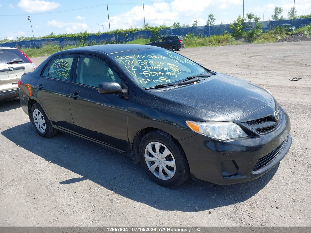 2T1BU4EE2CC838095 · 2012 TOYOTA COROLLA CE