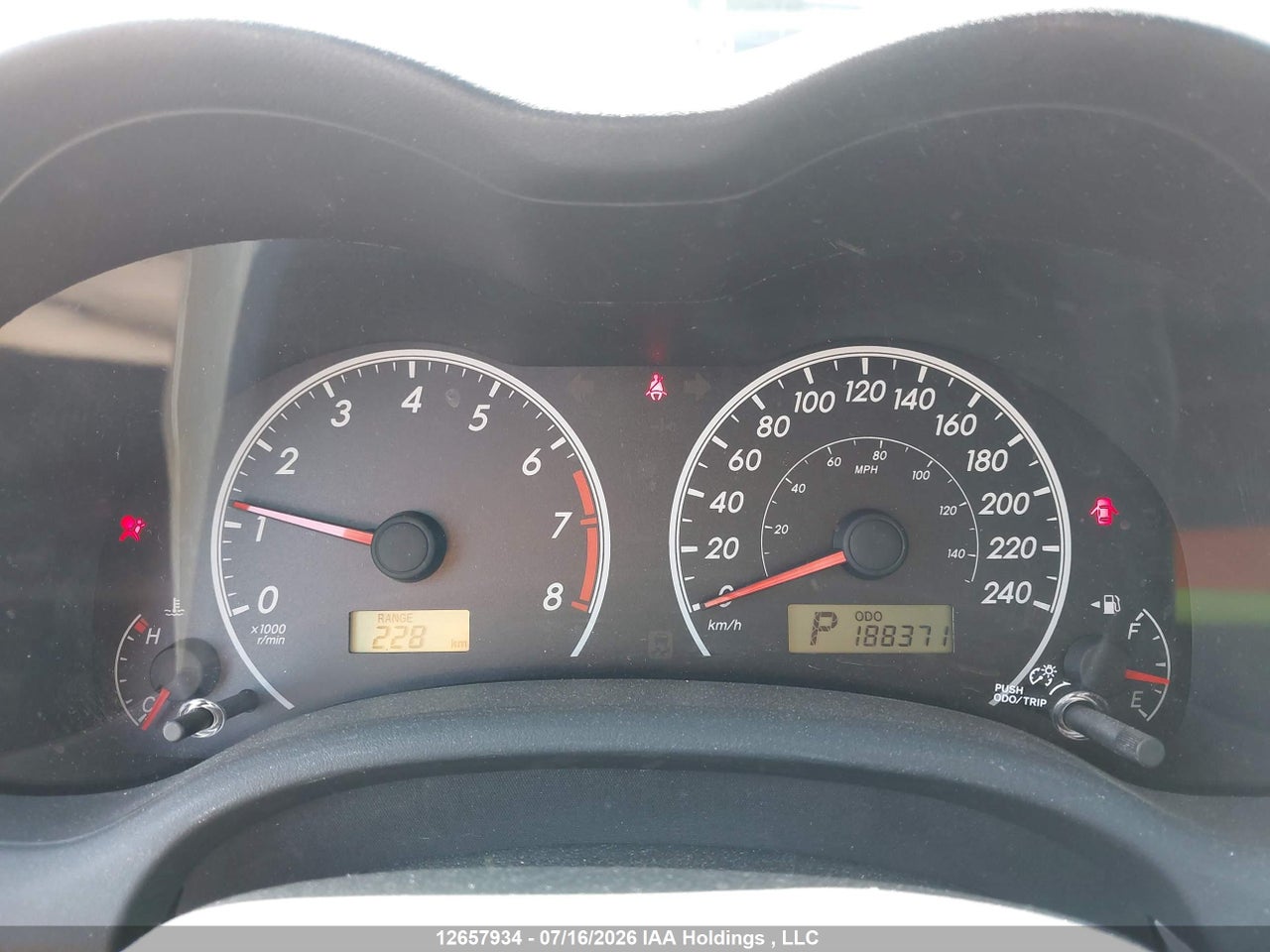 2T1BU4EE2CC838095 · 2012 TOYOTA COROLLA CE · 7/20