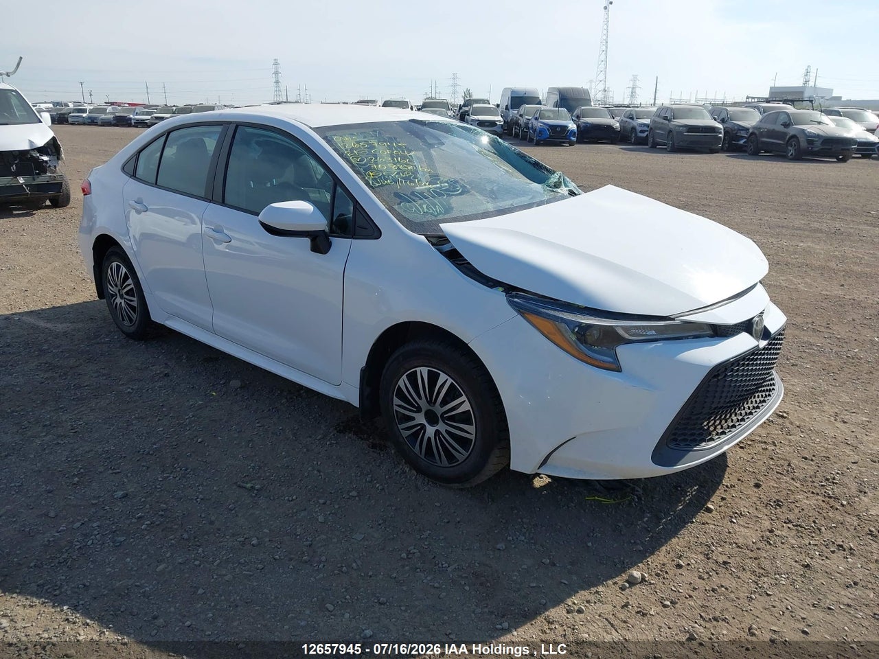 5YFBPMBE8MP263160 · 2021 TOYOTA COROLLA L