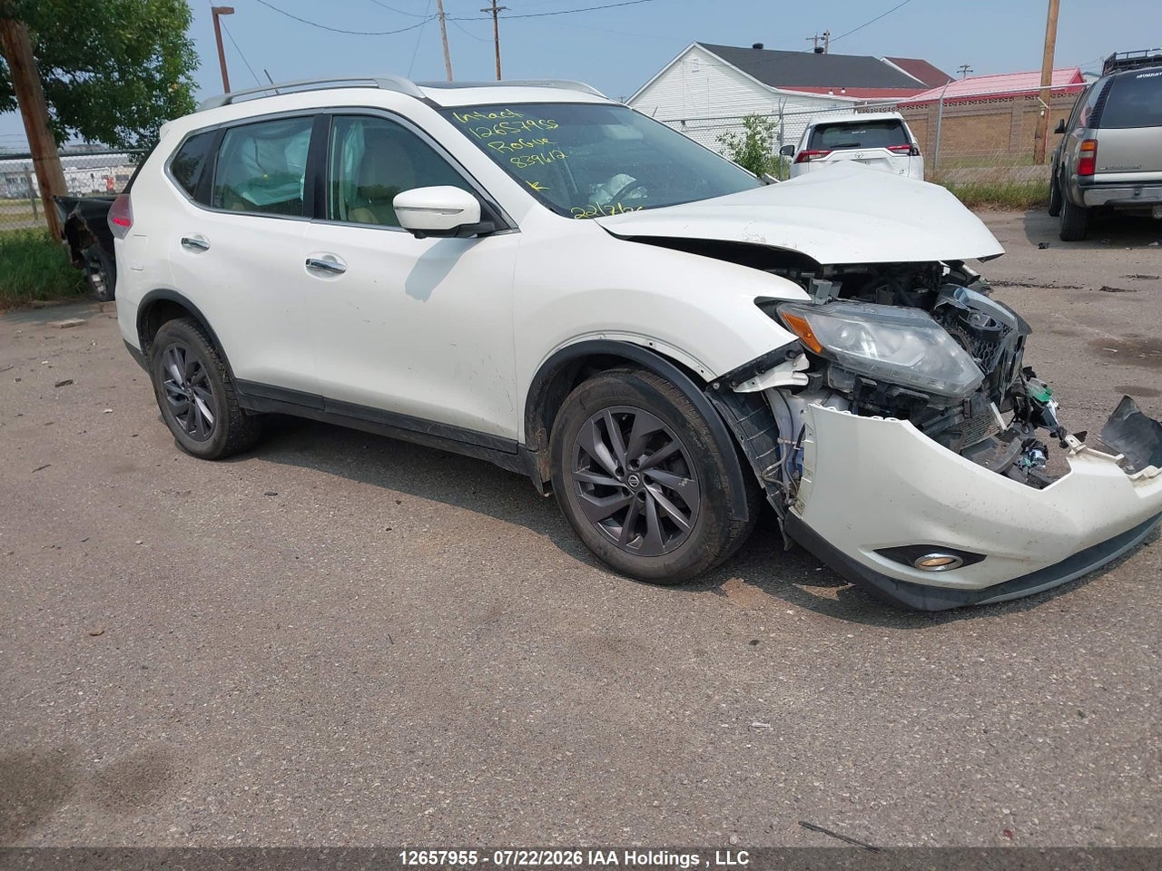 5N1AT2MV3GC839612 · 2016 NISSAN ROGUE S/SL/SV