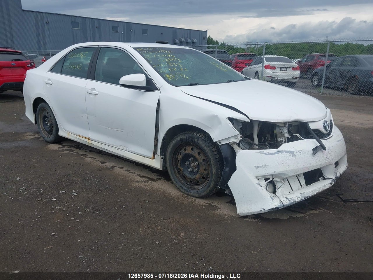 4T1BF1FK6CU158003 · 2012 TOYOTA CAMRY SE