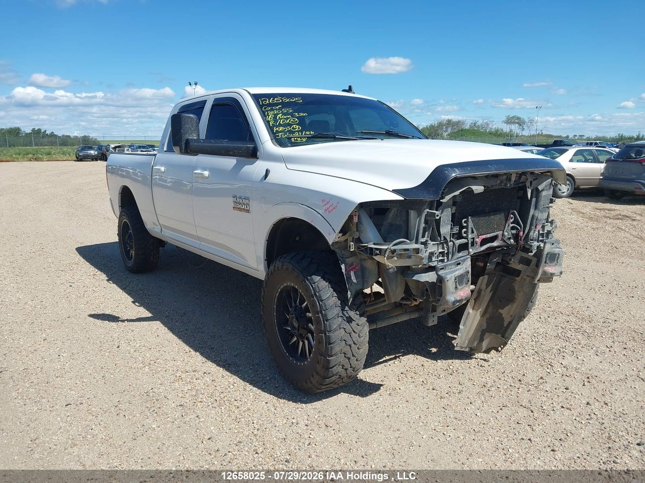 3C6UR5FJXJG182055 · 2018 RAM 2500 LARAMIE
