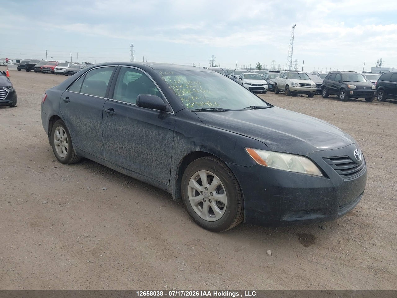 4T1BE46K67U563322 · 2007 TOYOTA CAMRY CE/LE/XLE/SE