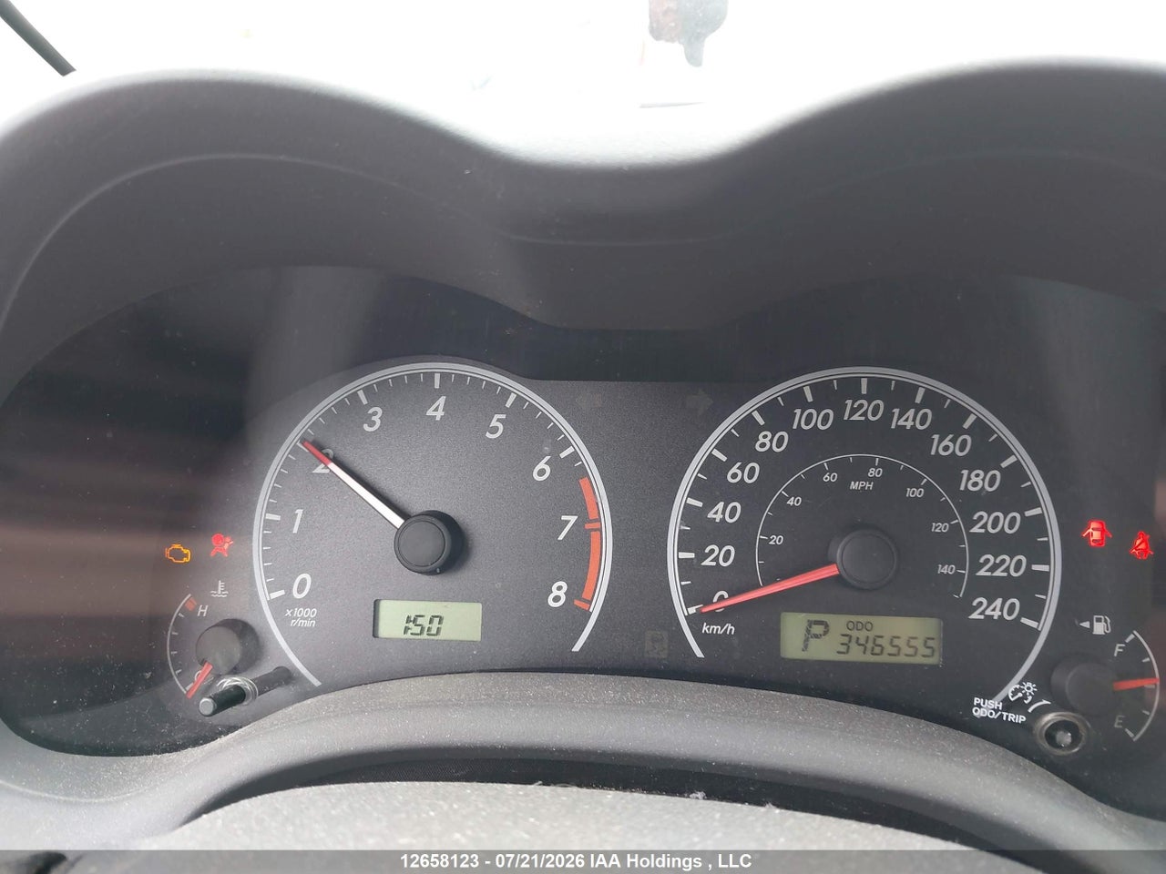 2T1BU4EE0AC218696 · 2010 TOYOTA COROLLA CE · 7/19