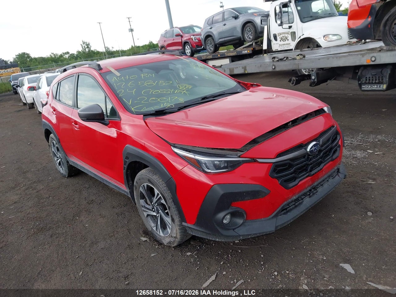 JF2GUADC3RH200173 · 2024 SUBARU CROSSTREK TOURING