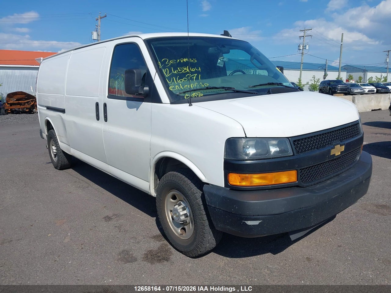 1GCWGBFP1P1160771 · 2023 CHEVROLET EXPRESS G2500