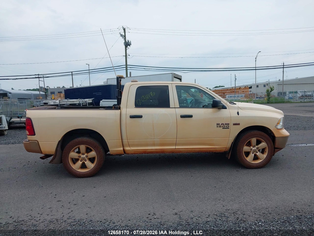 3C6RR7LT6PG620909 · 2023 RAM 1500 CLASSIC SLT · 12/24