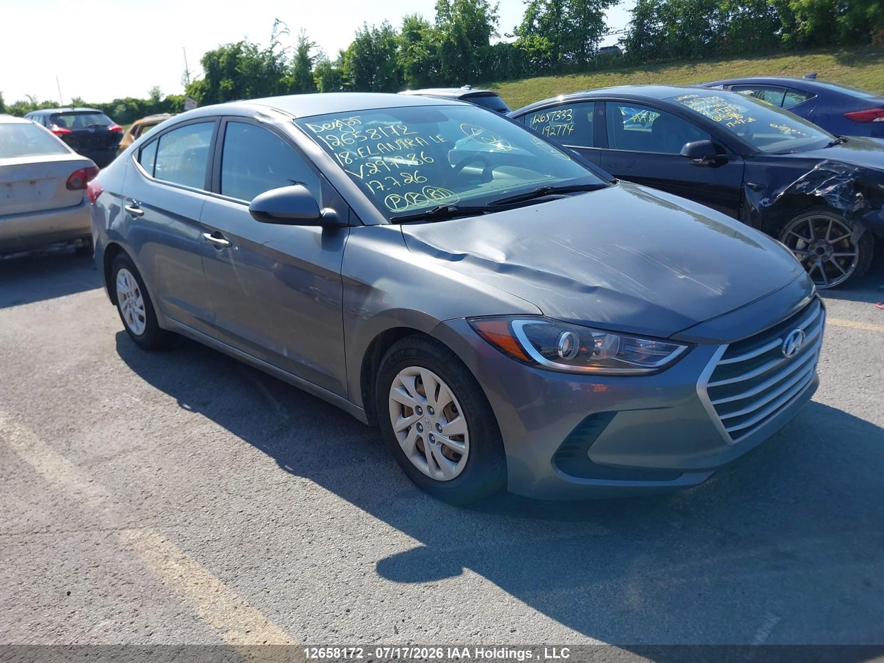 5NPD74LFXJH297786 · 2018 HYUNDAI ELANTRA LE