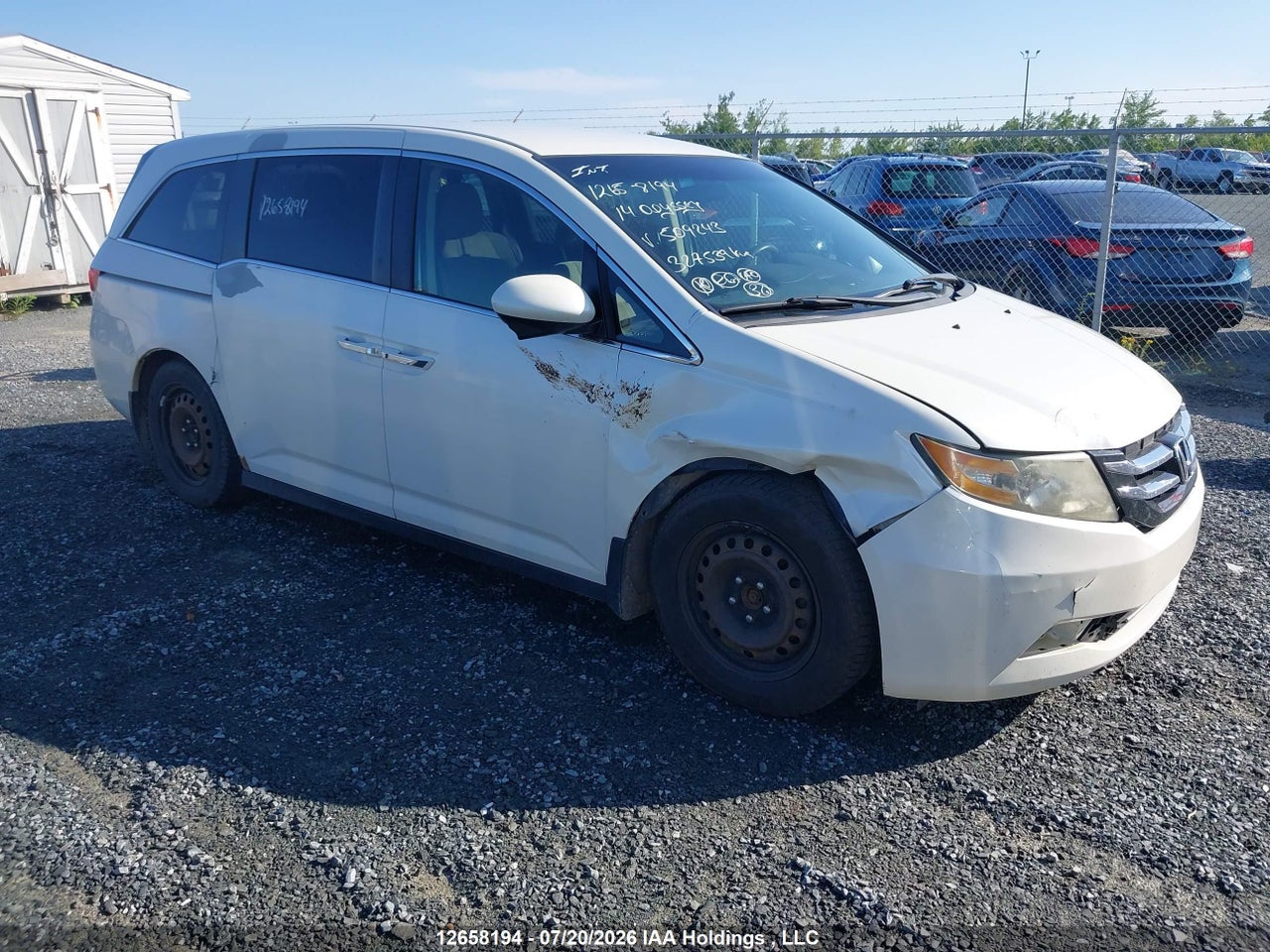 5FNRL5H40EB509243 · 2014 HONDA ODYSSEY EX