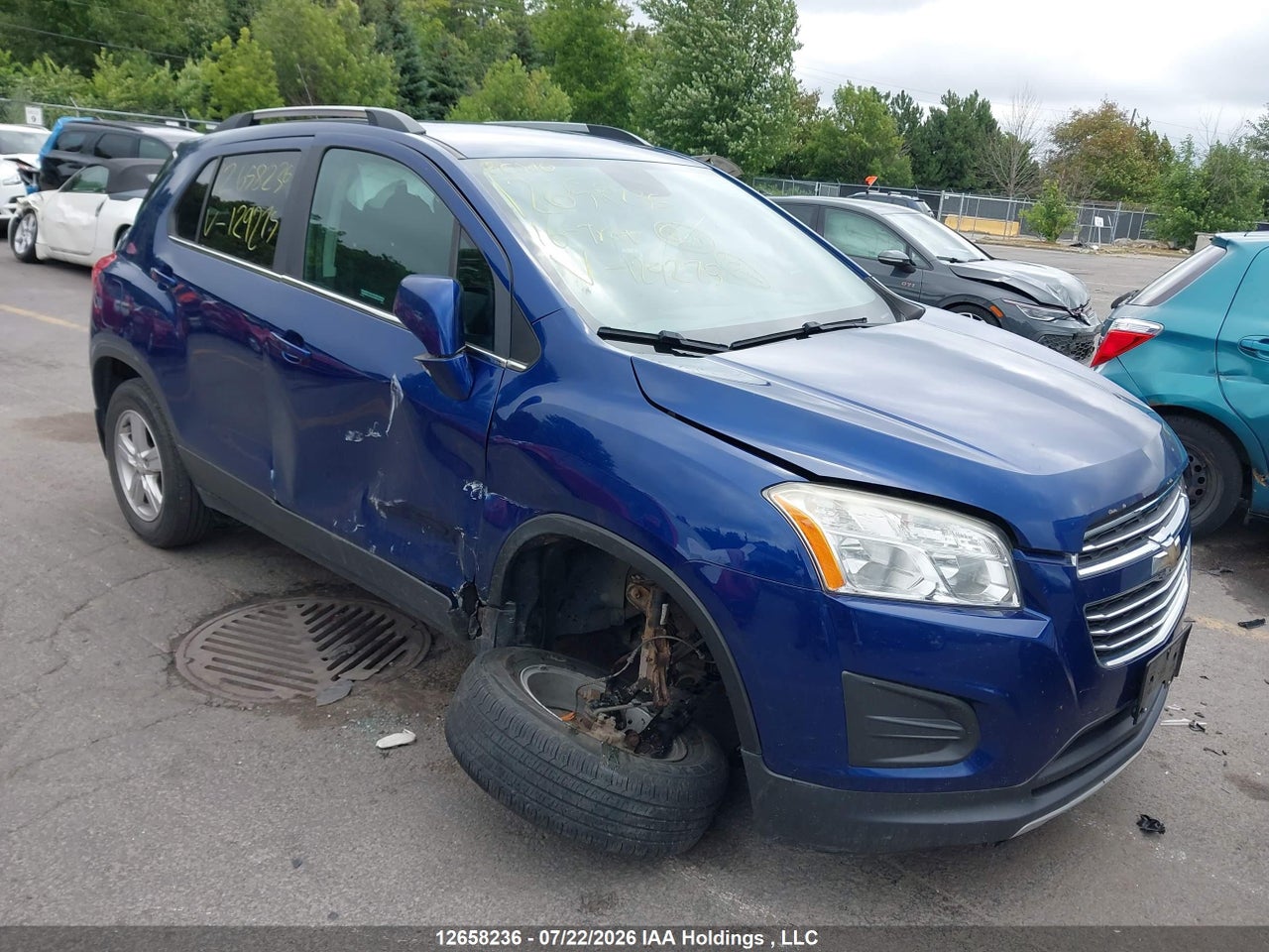 3GNCJPSB5GL129275 · 2016 CHEVROLET trax lt