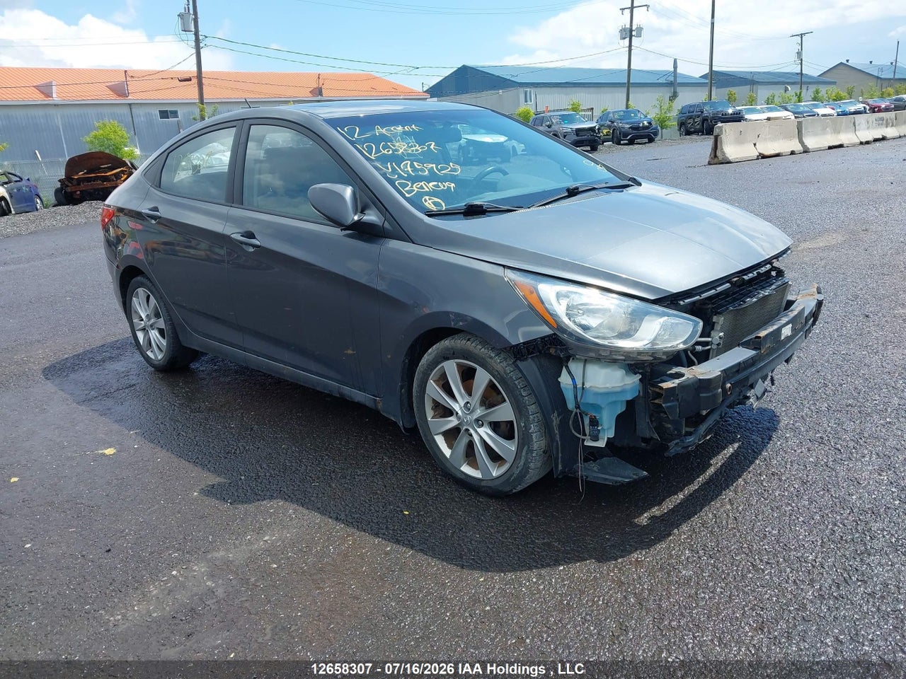 KMHCU4AE9CU175925 · 2012 HYUNDAI ACCENT GLS