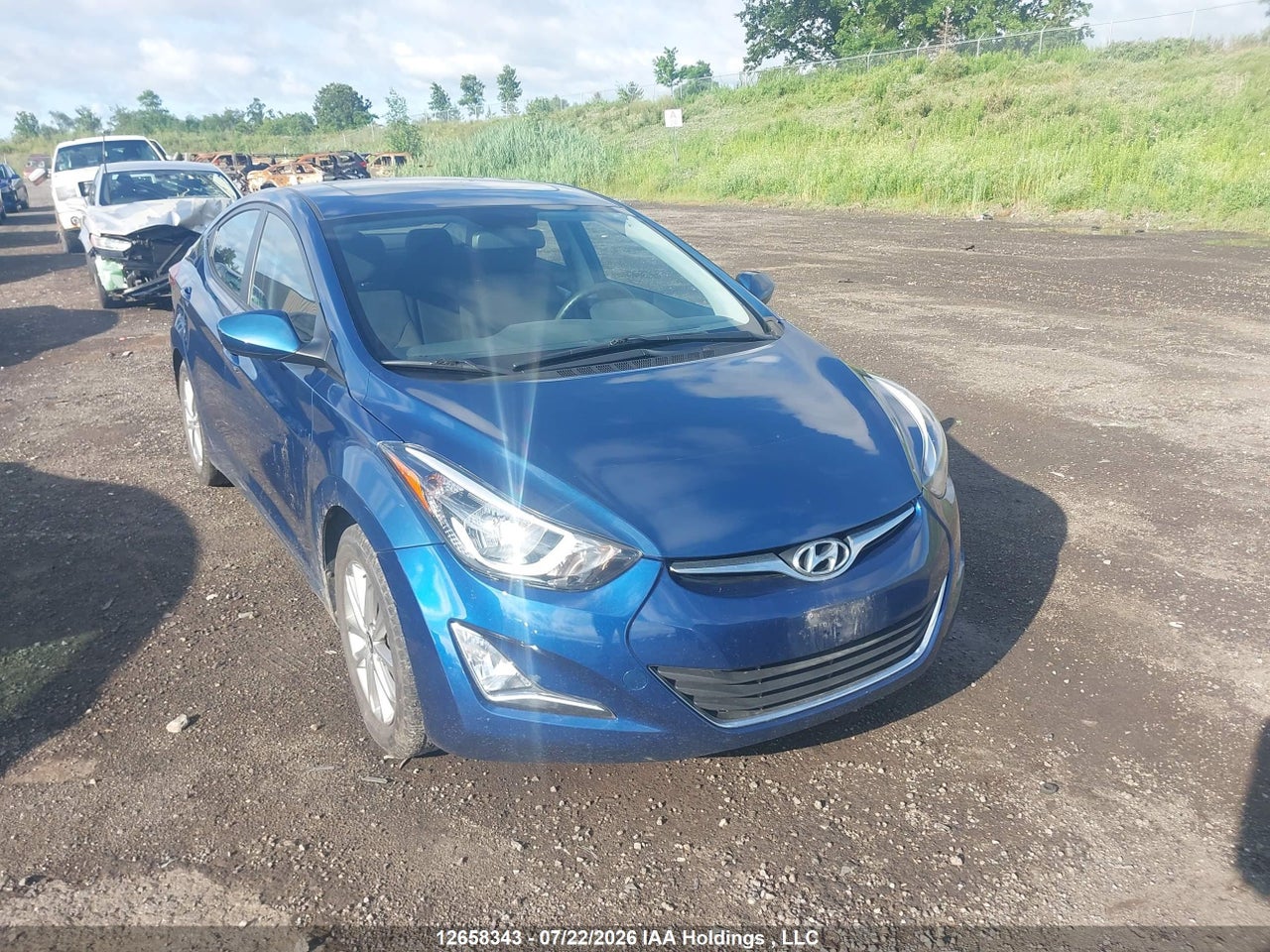 KMHDH4AE6GU630034 · 2016 HYUNDAI ELANTRA SPORT APPEARANCE