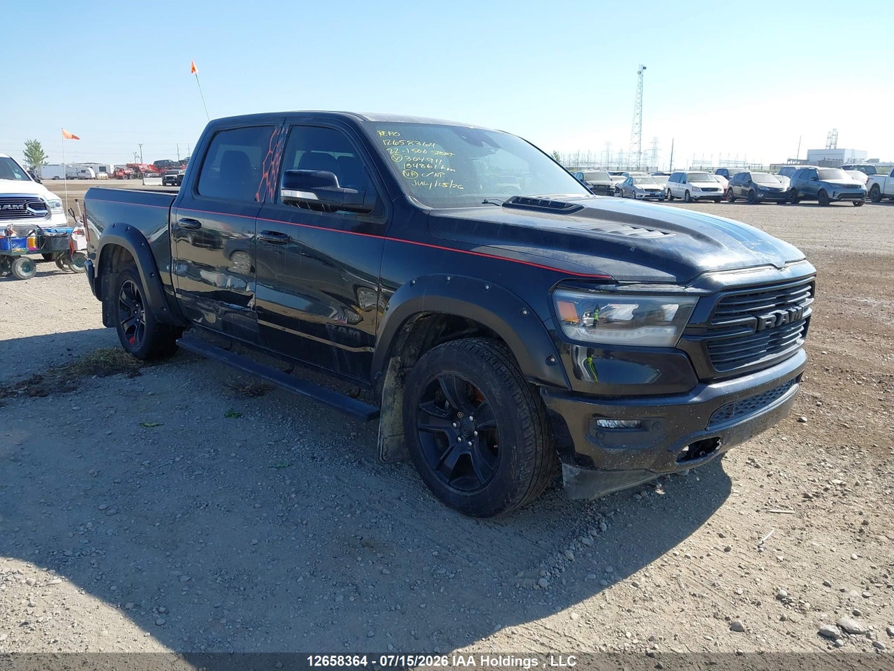 1C6SRFVT6NN304911 · 2022 RAM 1500 SPORT