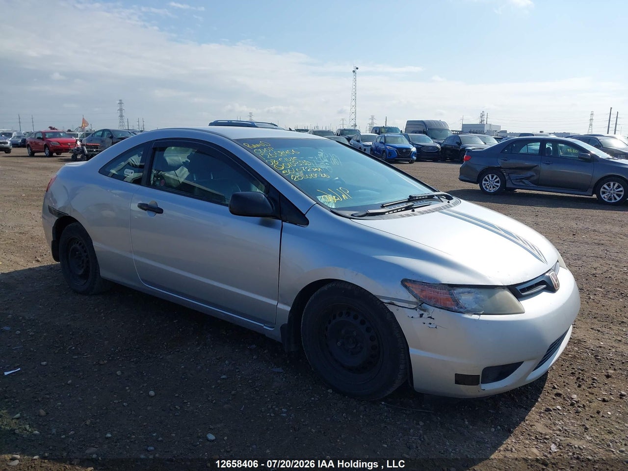 2HGFG12358H010390 · 2008 HONDA CIVIC DX-G