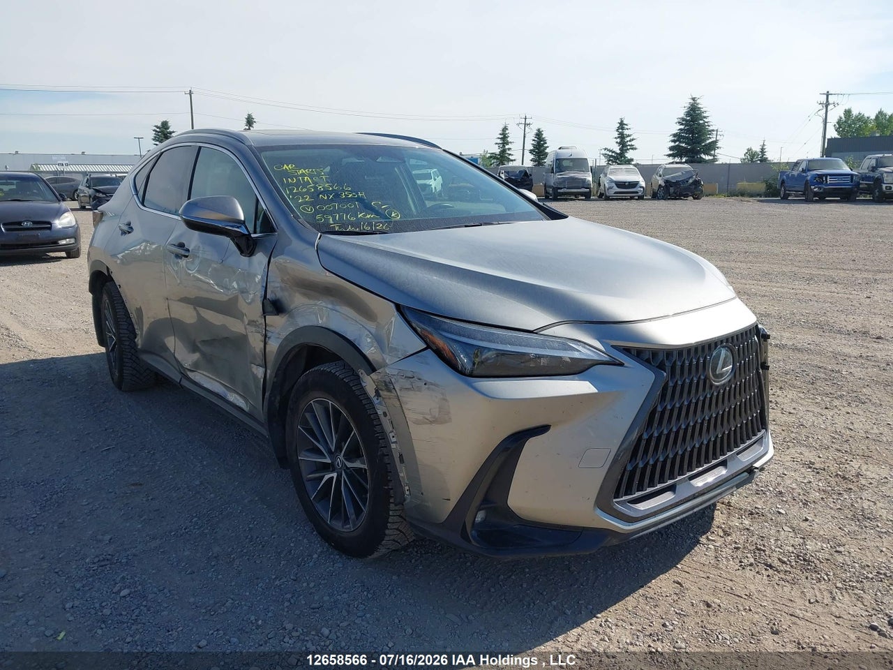 2T2GKCEZXNC007001 · 2022 LEXUS NX 350H
