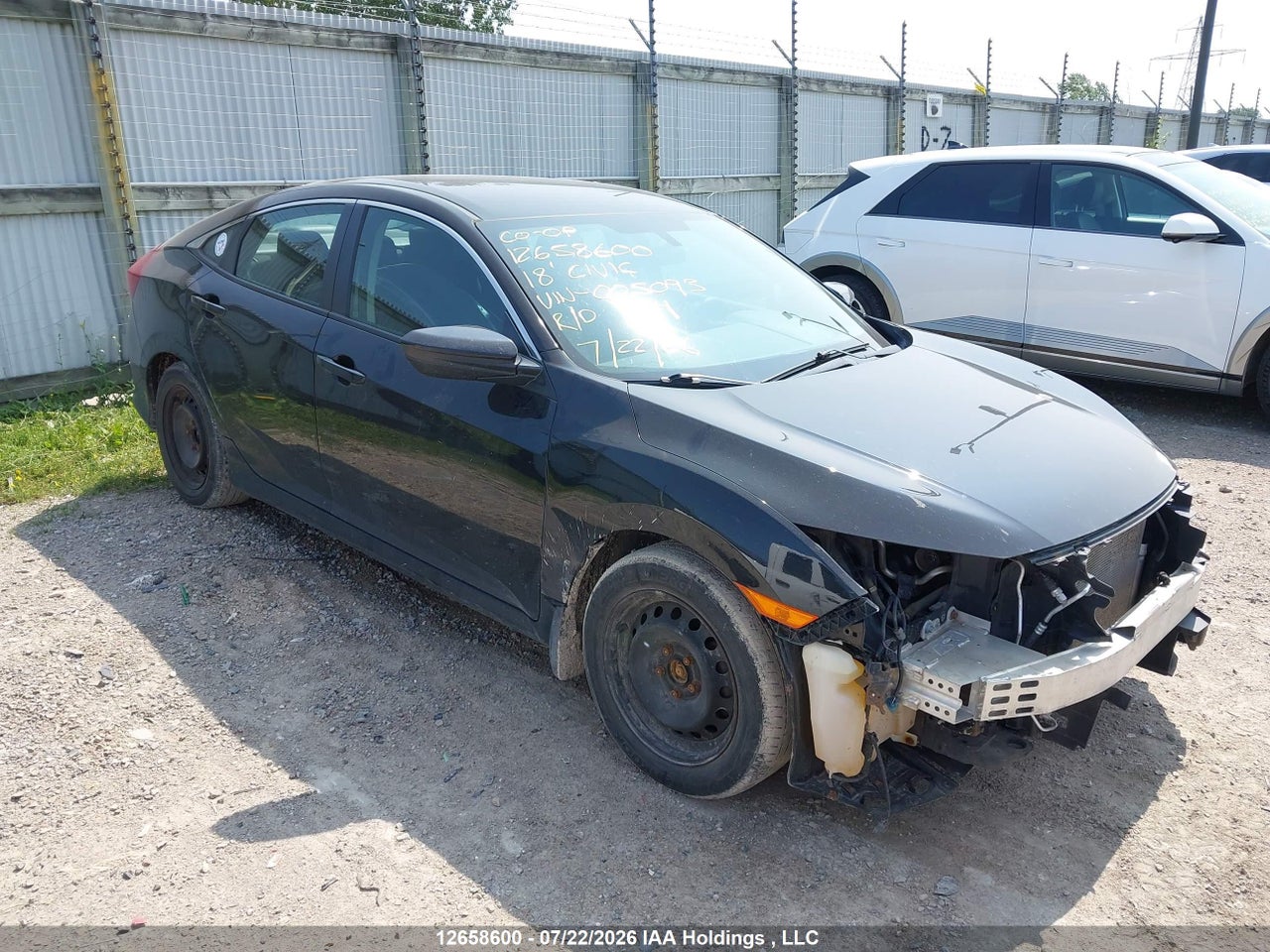 2HGFC2E51JH005093 · 2018 HONDA CIVIC LX