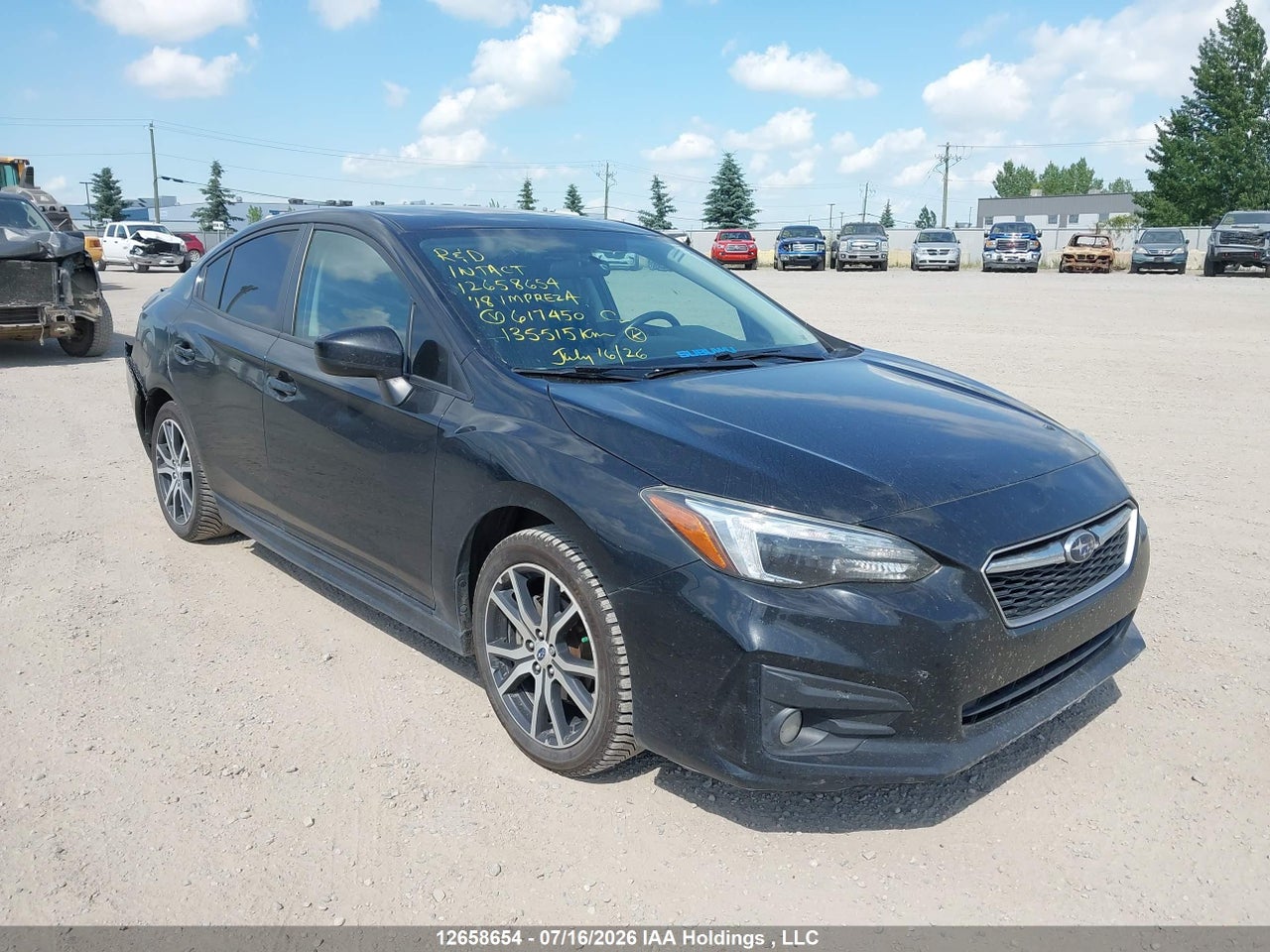 4S3GKAF65J1617450 · 2018 SUBARU IMPREZA PREMIUM PLUS
