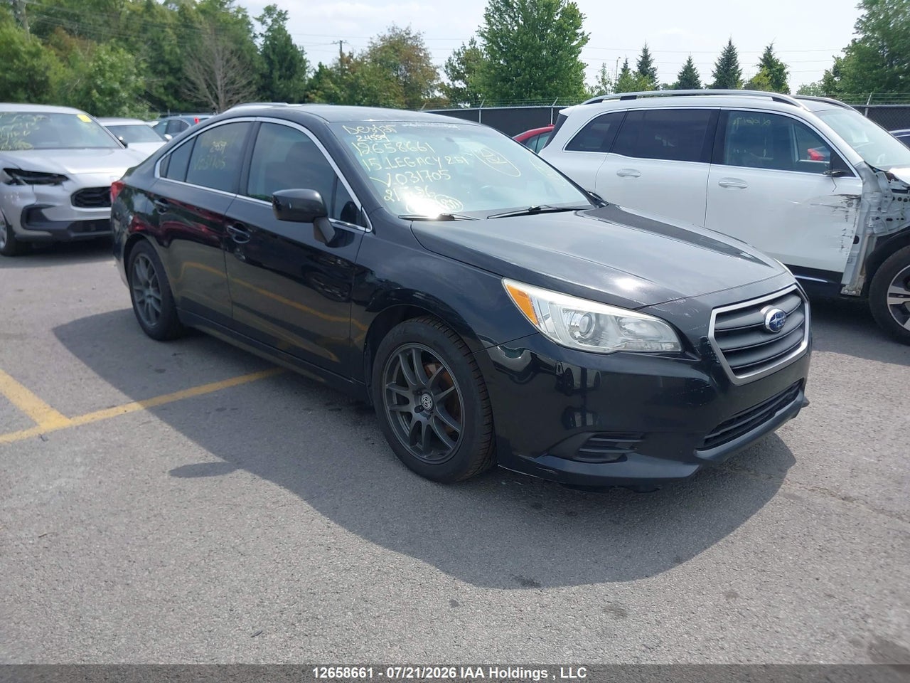 4S3BNCA62F1031705 · 2015 SUBARU LEGACY 2.5I