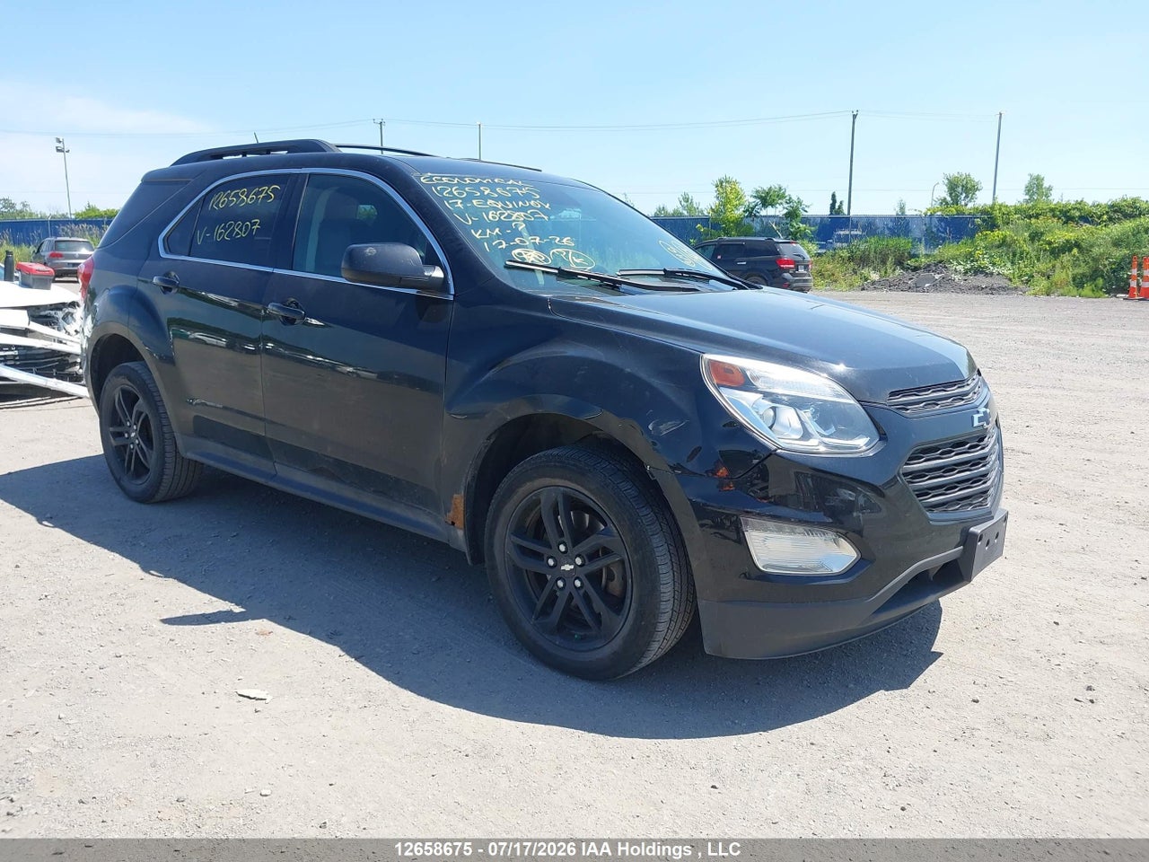 2GNFLFEK8H6162807 · 2017 CHEVROLET EQUINOX 1LT