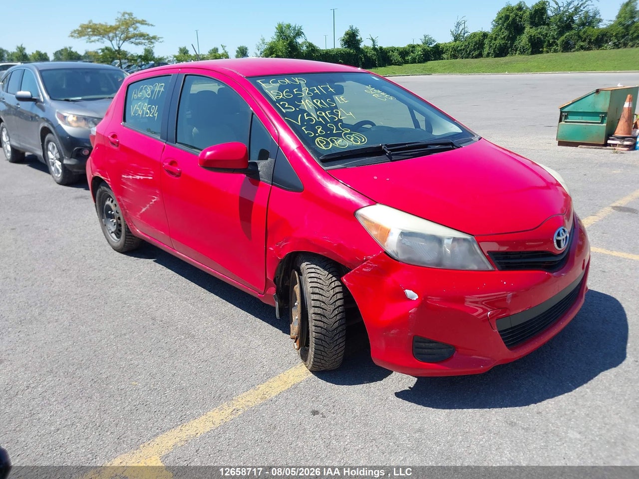 JTDKTUD31DD549524 · 2013 TOYOTA YARIS LE