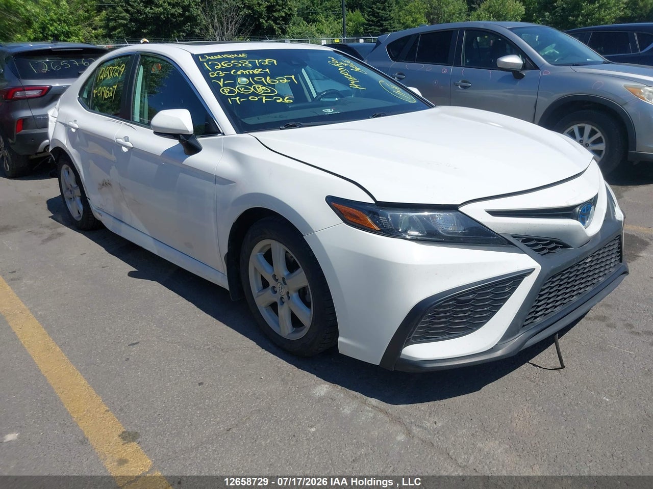 4T1B21HK9PU019627 · 2023 TOYOTA CAMRY HYBRID SE