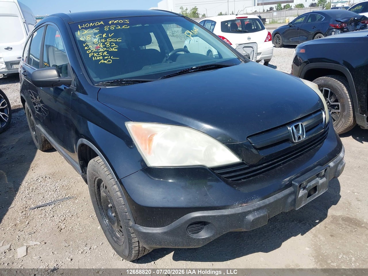 5J6RE48358L814566 · 2008 HONDA CR-V LX