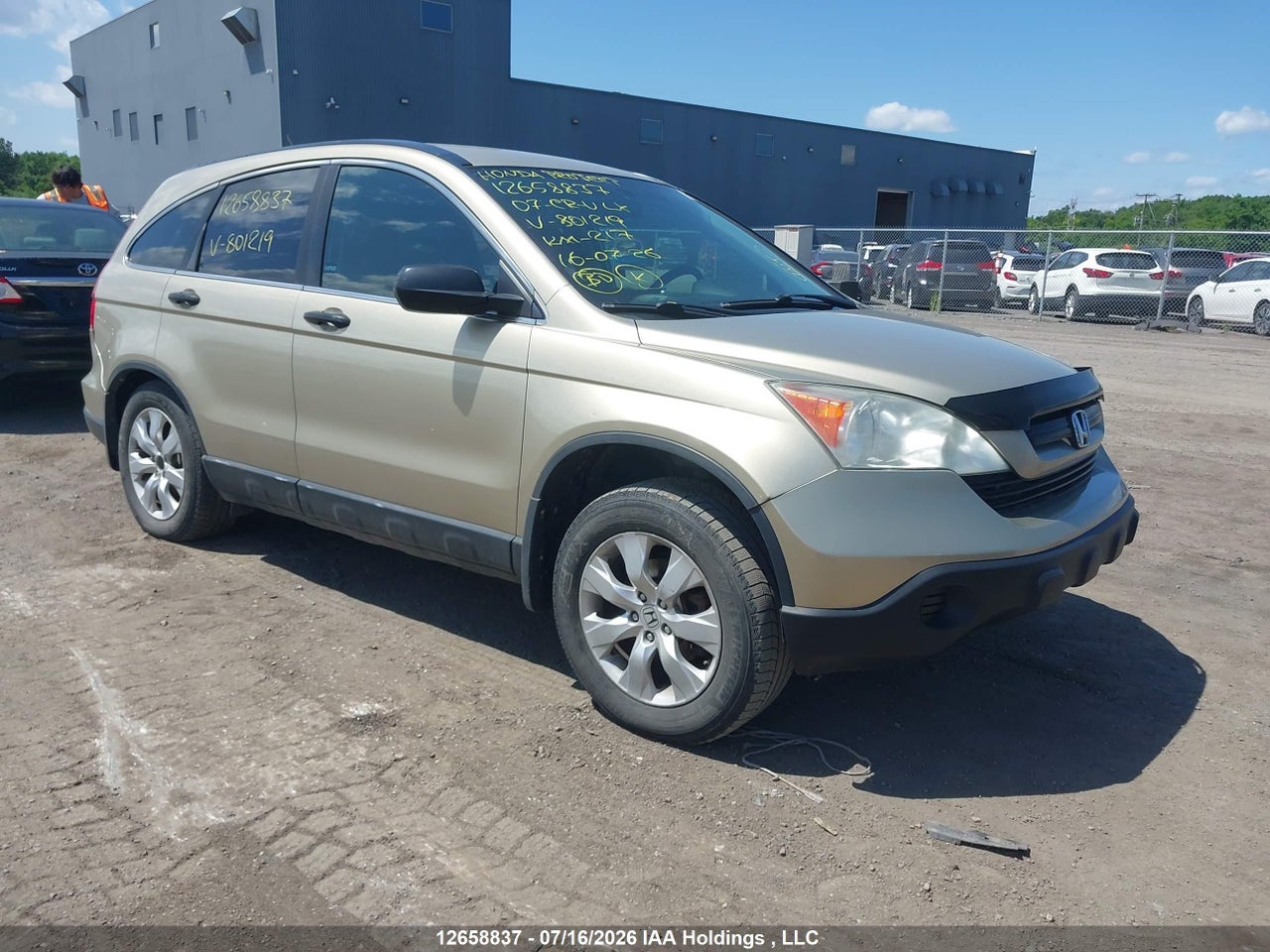 5J6RE48397L801219 · 2007 HONDA CR-V LX