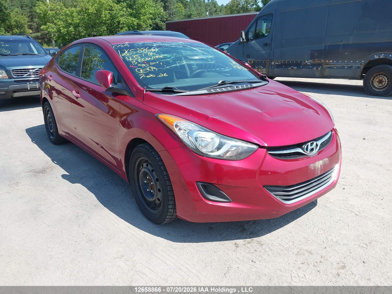 5NPDH4AE8DH435174 · 2013 HYUNDAI ELANTRA GL