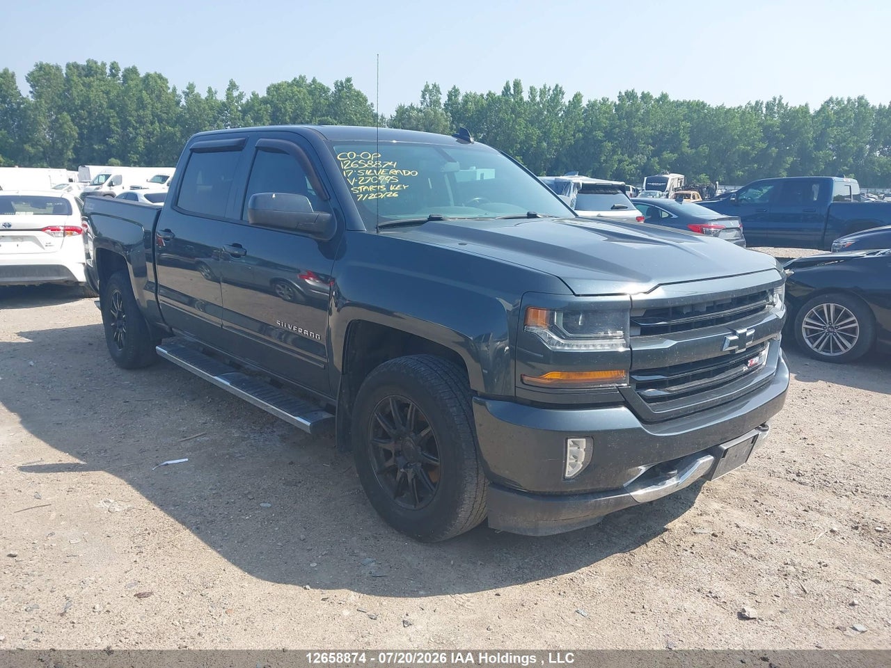 3GCUKREC3HG270995 · 2017 CHEVROLET SILVERADO K1500 LT