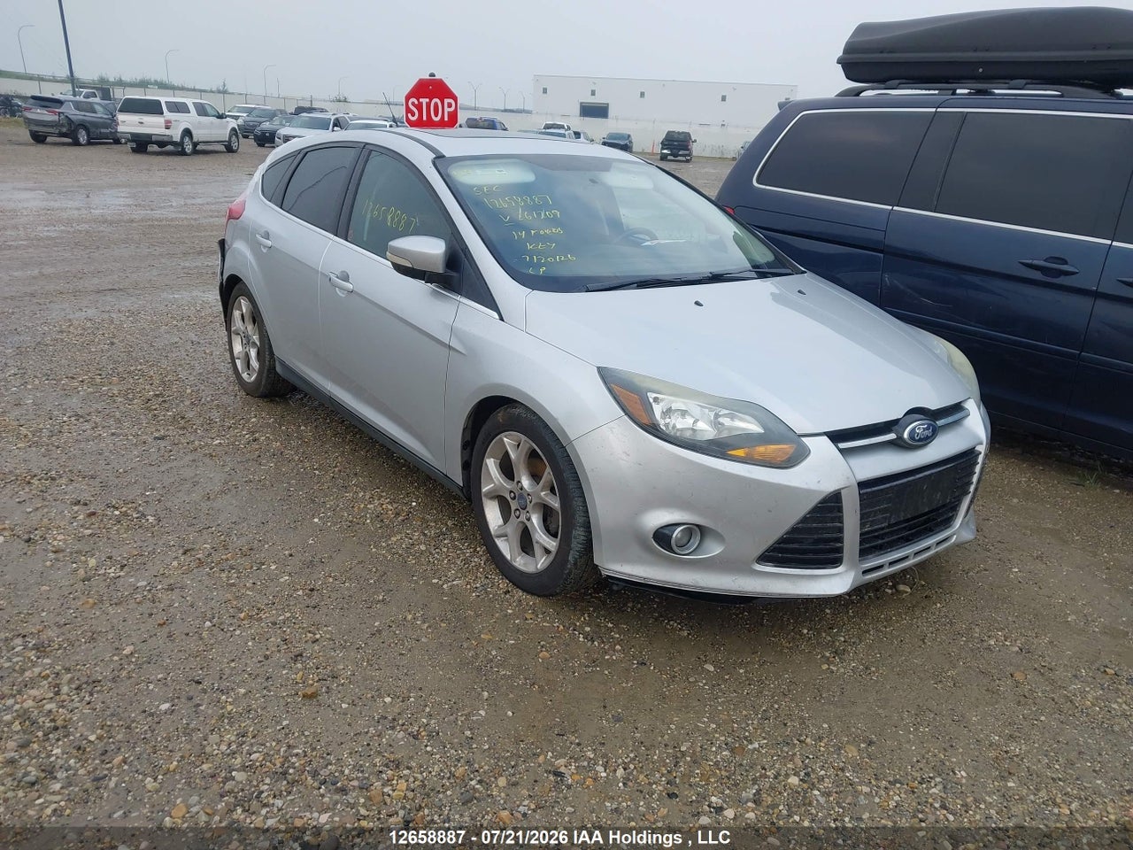 1FADP3N27EL261209 · 2014 FORD FOCUS TITANIUM